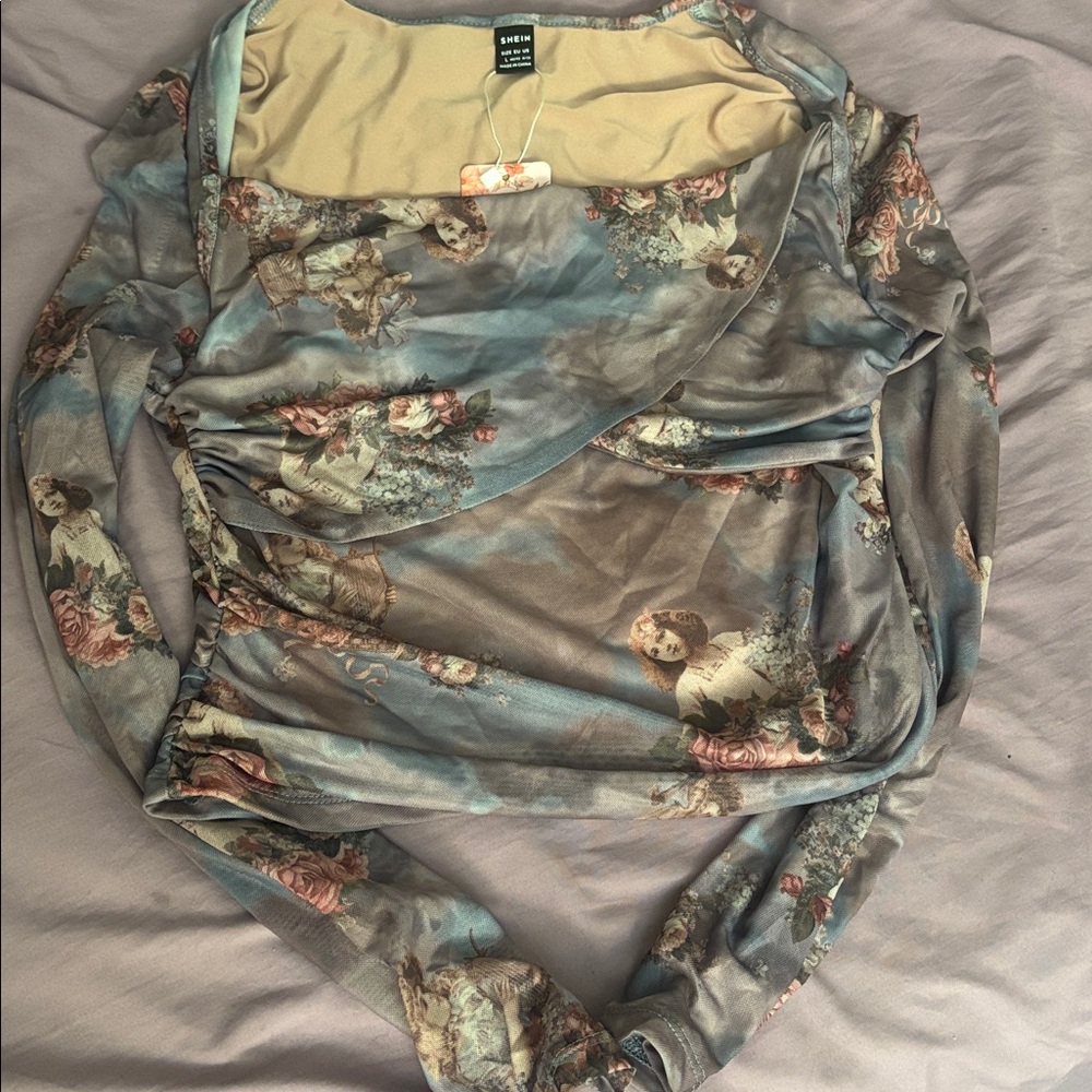 Floral Long Sleeve Top